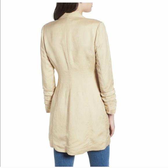 A s t r the label tan double breasted dress - Picture 2 of 6